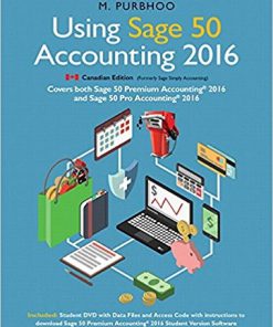 (eBook PDF) Using Sage 50 2016 Canadian Edition by Mary Purbhoo