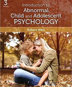 Introduction to Abnormal Child and Adolescent Psychology 3rd Edition (eBook PDF)