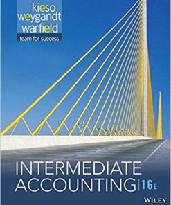 Intermediate Accounting 16th Edition (eBook PDF)