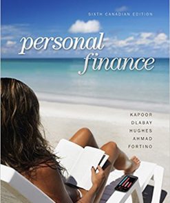 (eBook PDF) Personal Finance 6th Canadian Edition by Jack R. Kapoor