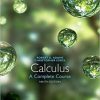 Calculus: A Complete Course 9th Edition (eBook PDF)