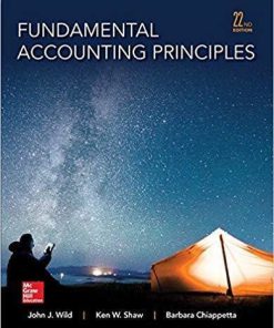 Fundamental Accounting Principles 22nd Edition (eBook PDF)