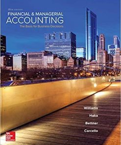 Financial & Managerial Accounting 18th Edition (eBook PDF)