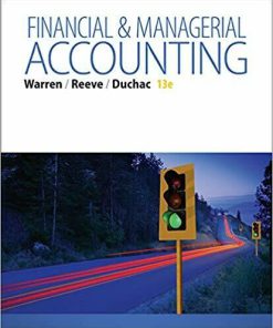 Financial & Managerial Accounting 13th Edition (eBook PDF)