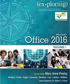 Exploring Microsoft Office 2016 Volume 1 (Exploring for Office 2016 Series) 1st Edition (eBook PDF)