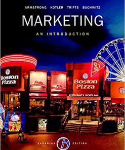 (eBook PDF) Marketing An Introduction Sixth Canadian Edition