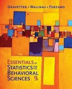 Essentials of Statistics for The Behavioral Sciences 9th Edition (eBook PDF)