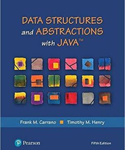 Data Structures and Abstractions with Java 5th Edition (eBook PDF)