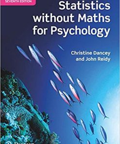(eBook PDF) Statistics Without Maths for Psychology 7th