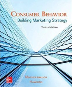 Consumer Behavior: Building Marketing Strategy 13th Edition (eBook PDF)