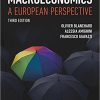 (eBook PDF) Macroeconomics A European Perspective 3th by Olivier