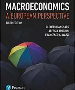 (eBook PDF) Macroeconomics A European Perspective 3th by Olivier