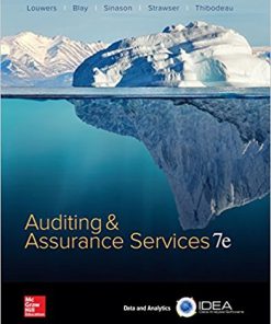 (eBook PDF) Auditing & Assurance Services 7th Edition by Timothy J Louwers
