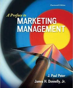 A Preface to Marketing Management 14th Edition (eBook PDF)
