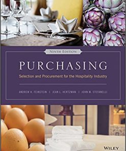 (eBook PDF) Purchasing Selection Procurement for the Hospitality Industry 9th
