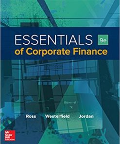 (eBook PDF) Essentials of Corporate Finance 9th Edition by Stephen Ross