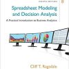 Spreadsheet Modeling & Decision Analysis: A Practical Introduction to Business Analytics 8th Edition by Cliff Ragsdale (eBook PDF)