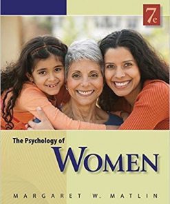The Psychology of Women 7th Edition by Margaret W. Matlin (eBook PDF)