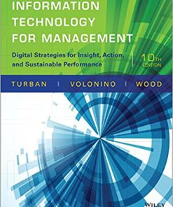 (eBook PDF) Information Technology for Management Digital 10th