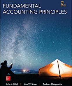 (eBook PDF) Fundamental Accounting Principles 22nd by John Wild