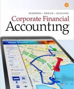(eBook PDF) Corporate Financial Accounting 14th Edition by Carl S. Warren