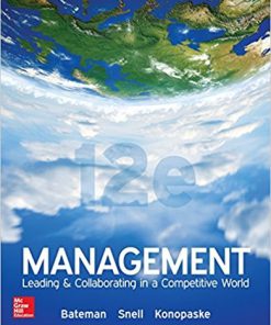 (eBook PDF) Management Leading Collaborating in a Competitive World 12th