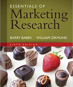 (eBook PDF) Essentials of Marketing Research 6th Edition by Barry J. Babin