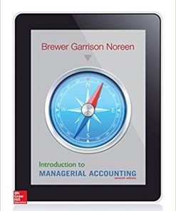 (eBook PDF) Introduction to Managerial Accounting 7th by Peter Brewer