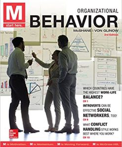 (eBook PDF) M: Organizational Behavior 3rd Edition by Steven McShane