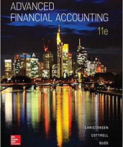 (eBook PDF) Advanced Financial Accounting 11th Edition by Cassy Budd