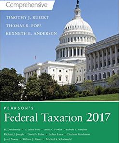 (eBook PDF) Pearson's Federal Taxation 2017 Comprehensive 30th