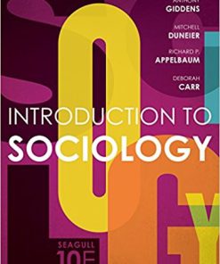 (eBook PDF) Introduction to Sociology 10th Edition by Anthony Giddens