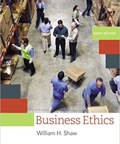 (eBook PDF) Business Ethics A Textbook with Cases 9th Edition