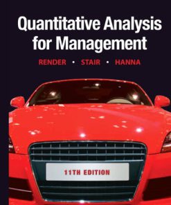 Quantitative Analysis for Management, 11th Edition (eBook PDF)