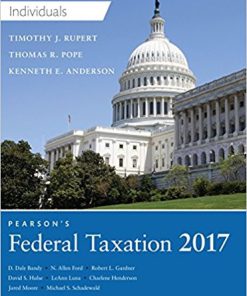 (eBook PDF) Pearson's Federal Taxation 2017 Individuals 30th