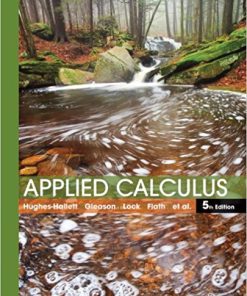 (eBook PDF) Applied Calculus 5th Edition by Deborah