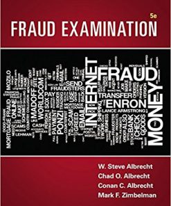 (eBook PDF) Fraud Examination 5th Edition