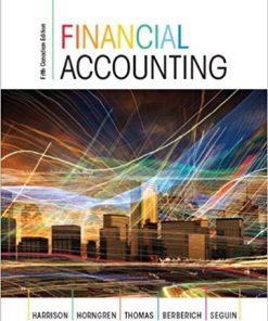 (eBook PDF) Financial Accounting, Fifth Canadian Edition by Walter