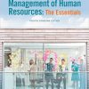 (eBook PDF) Management of Human Resources The Essentials 4th Canadian
