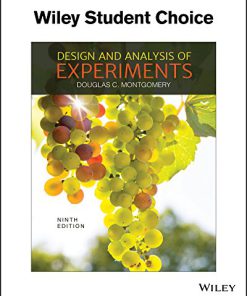 Design and Analysis of Experiments, 9th Edition (eBook PDF)