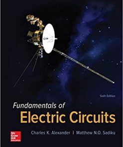 (eBook PDF) Fundamentals of Electric Circuits 6th Edition