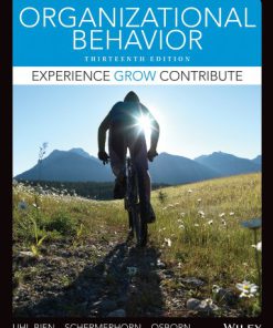Organizational Behavior, 13th Edition (eBook PDF)