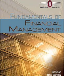 (eBook PDF) Fundamentals of Financial Management 8th