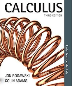 (eBook PDF) Calculus Early Transcendentals 3rd Edition