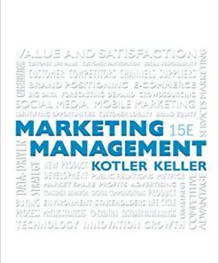 (eBook PDF) Marketing Management 15th Edition by Philip T. Kotler