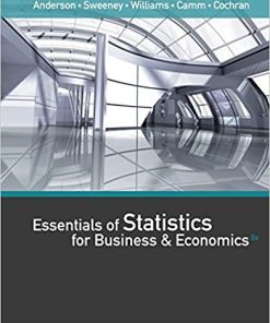 (eBook PDF) Essentials of Statistics for Business and Economics 8th
