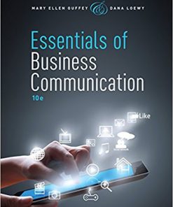 (eBook PDF) Essentials of Business Communication 10th Edition