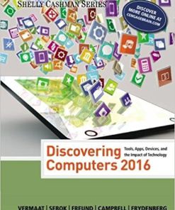 (eBook PDF) Discovering Computers 2016 by Misty Vermaat
