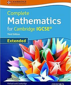 (eBook PDF) Complete Mathematics for Cambridge IGCSE (Extended) 3rd