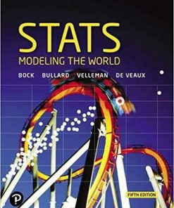 Stats: Modeling the World 5th Edition (eBook PDF)